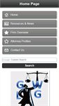 Mobile Screenshot of gwrightlawgroup.com